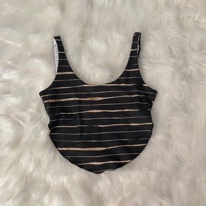NKD tie front crop top bra